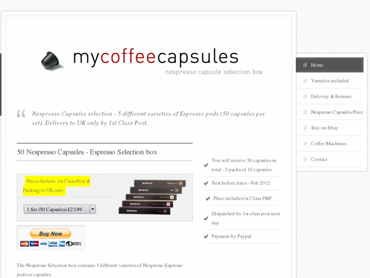 www.mycoffeecapsules.co.uk