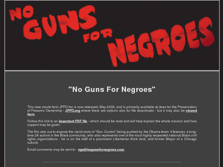 www.nogunsfornegroes.com