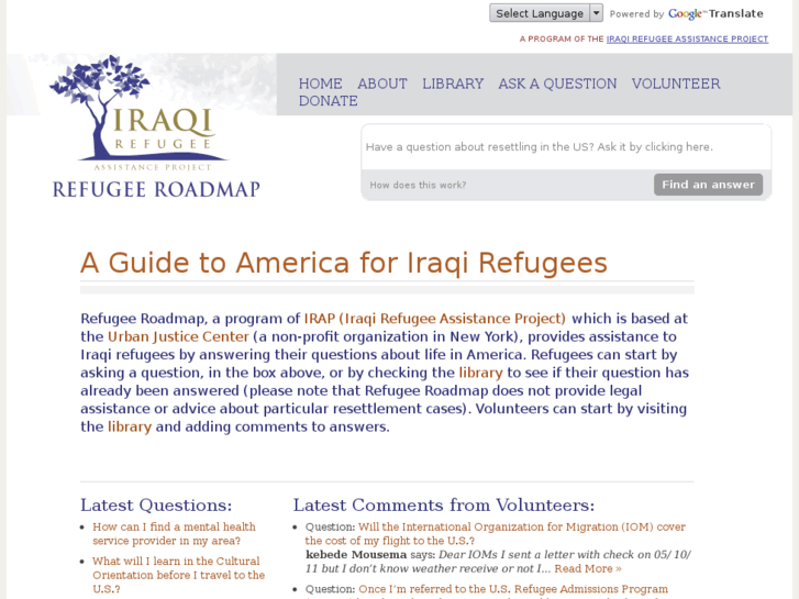 www.refugeeroadmap.org