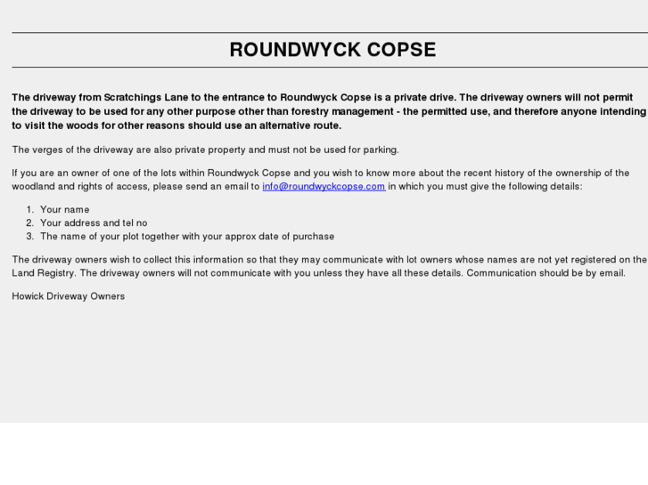 www.roundwyckcopse.com