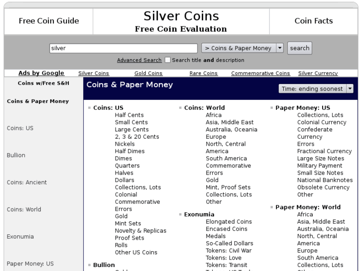 www.silvercoins.ws