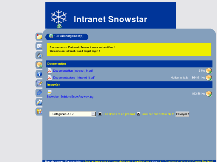 www.snowstar-intranet.net