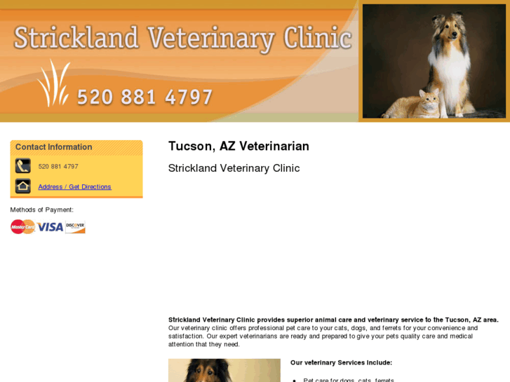 www.stricklandveterinaryclinic.com