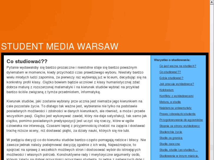 www.studentmediawarsaw.pl