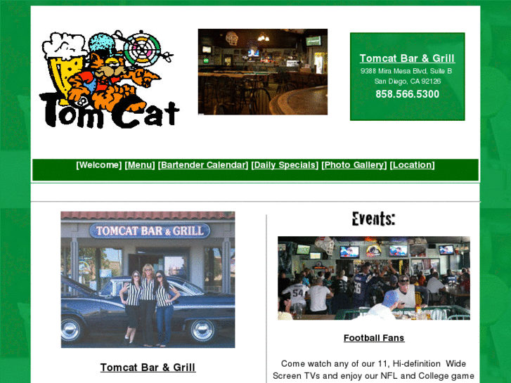 www.tomcatbarandgrill.com