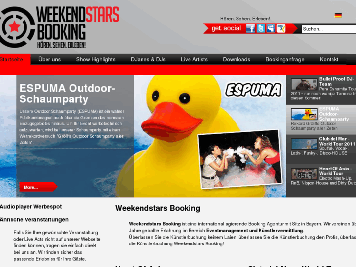 www.weekendstars-booking.com