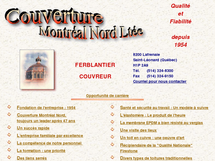 www.couverturemontrealnord.com