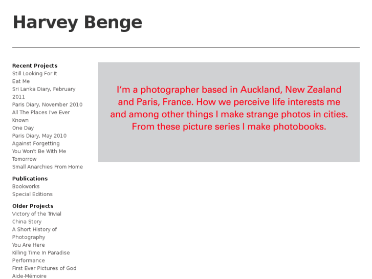 www.harveybenge.com