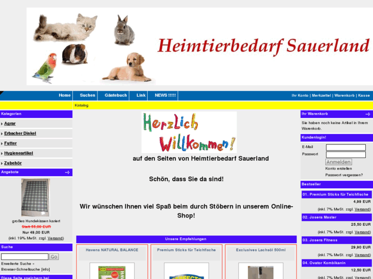 www.heimtierbedarf-sauerland.com