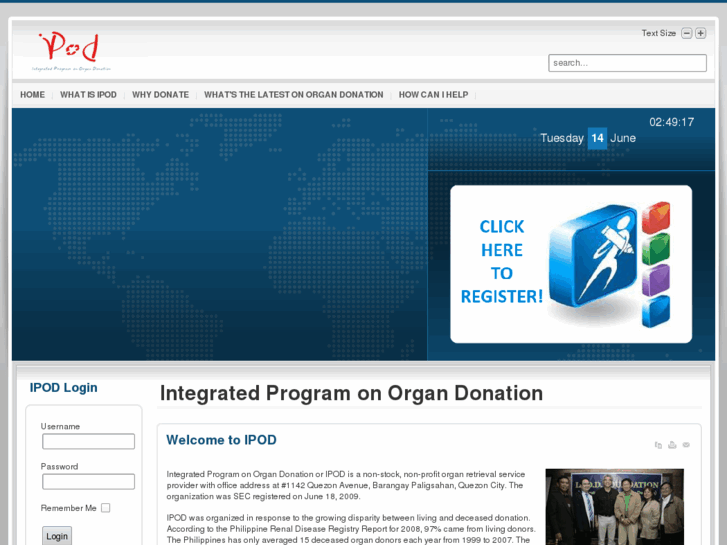 www.ipodonation.org