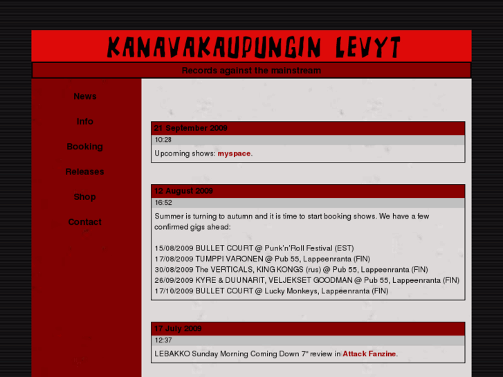 www.kanavakaupunginlevyt.com