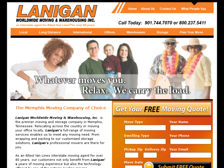 www.laniganmoving.com