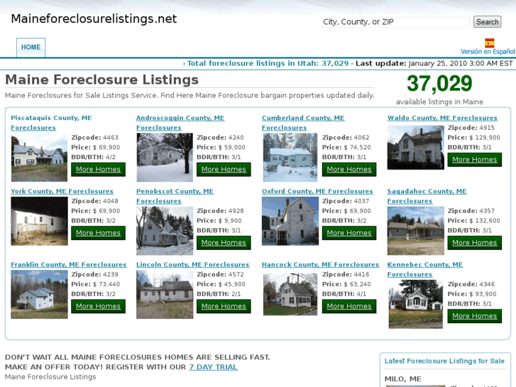 www.maineforeclosurelistings.net