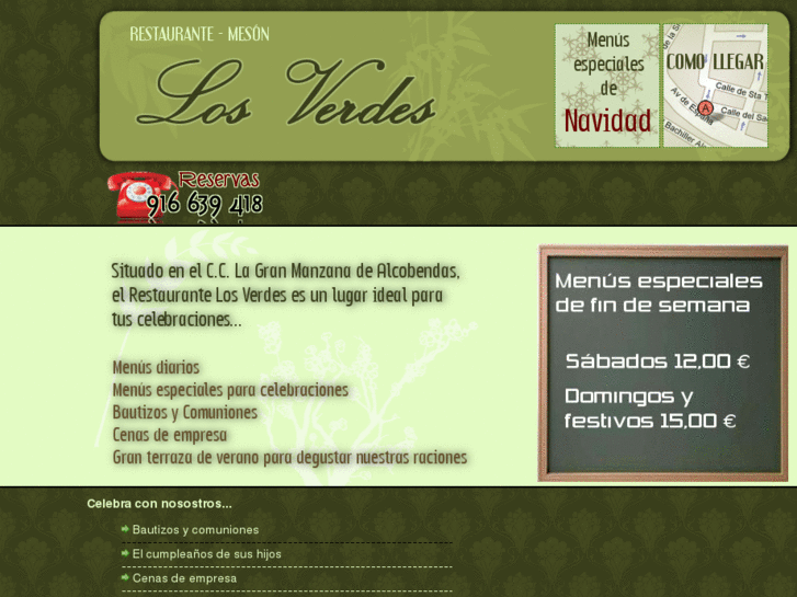 www.restaurantelosverdes.es