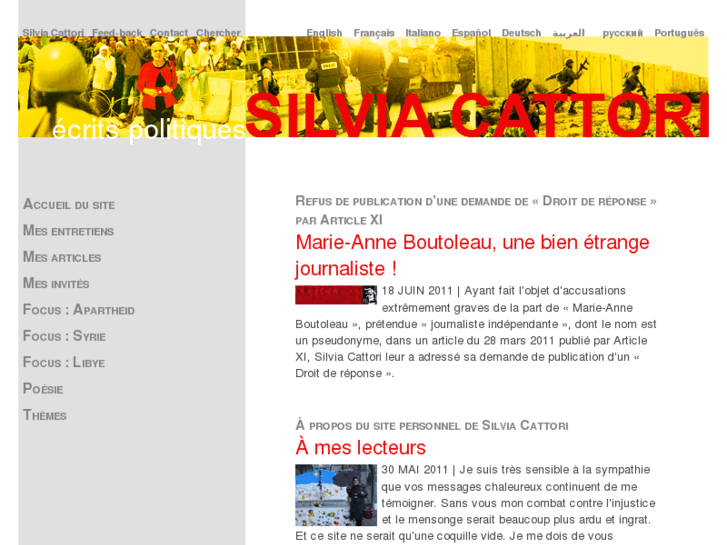 www.silviacattori.net