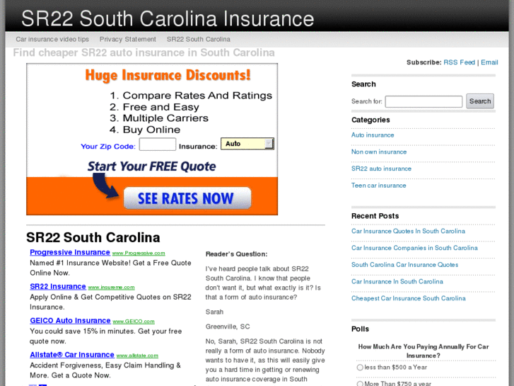 www.sr22southcarolina.com