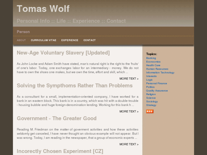 www.tomaswolf.info