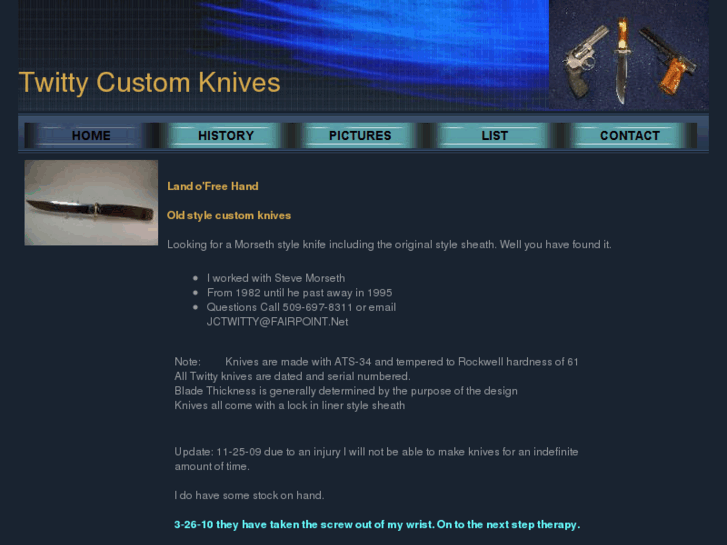 www.twittycustomknives.com