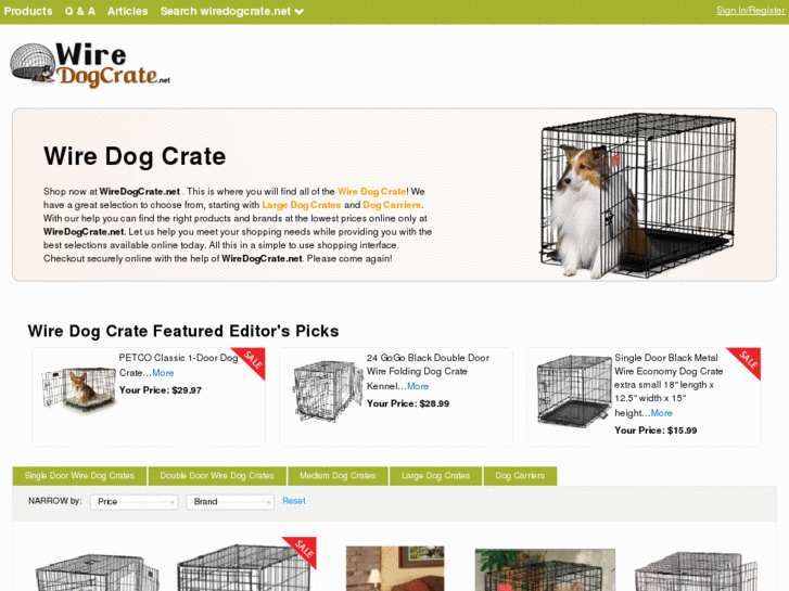 www.wiredogcrate.net