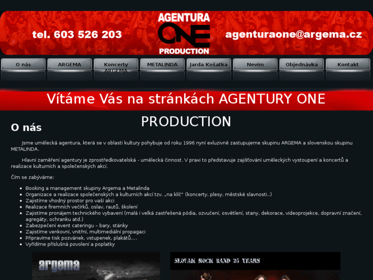 www.agenturaone.cz