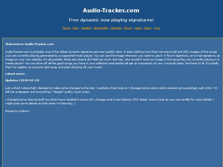 www.audio-tracker.com