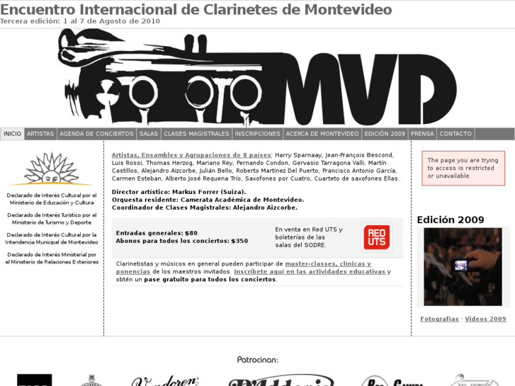 www.clarinetesmontevideo.com