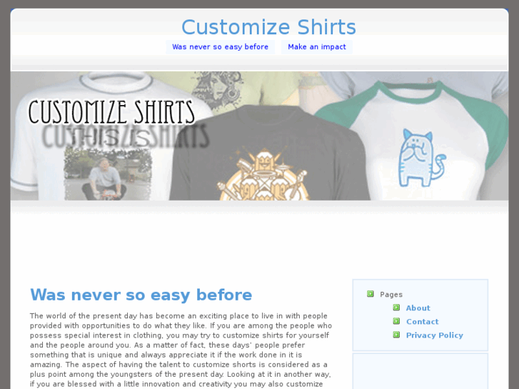 www.customizeshirts.org