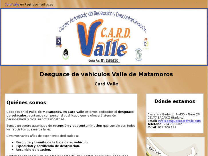 www.desguacecardvalle.com