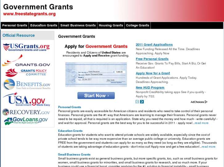 www.freestategrants.org