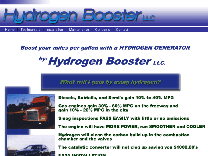 www.hydrogenboosterllc.com