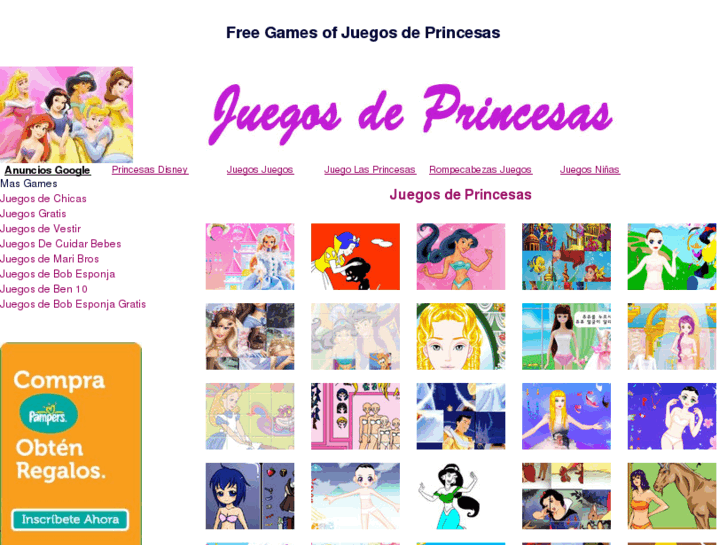 www.juegosdeprincesas.info