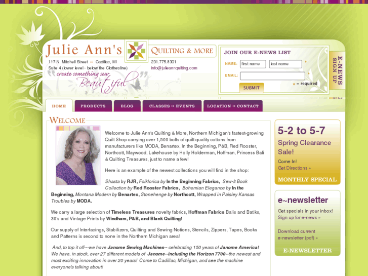 www.julieannquilting.com