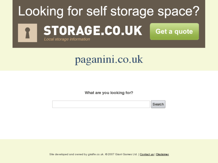 www.paganini.co.uk