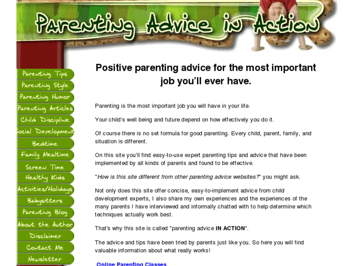 www.parenting-advice-in-action.com