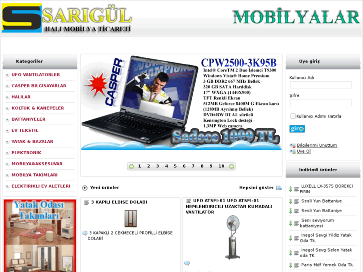 www.sarigulmobilya.com.tr