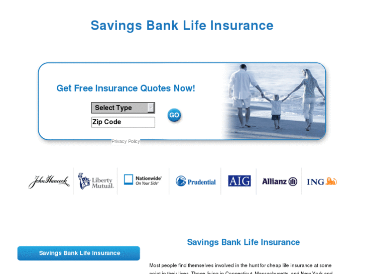 www.savingsbanklifeinsurance.net