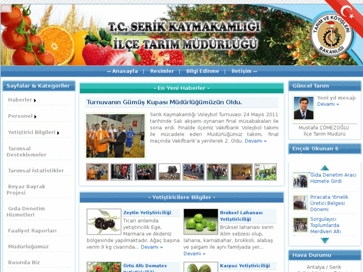 www.seriktarim.gov.tr