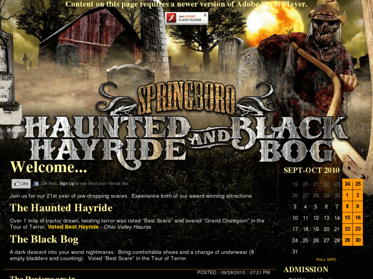 www.springborohauntedhayride.com