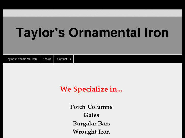 www.taylorsornamentaliron.com