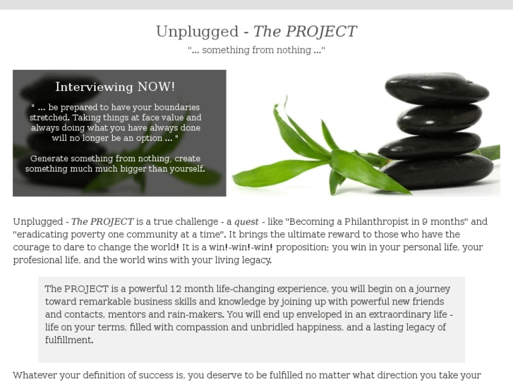www.unplugged-the-project.org