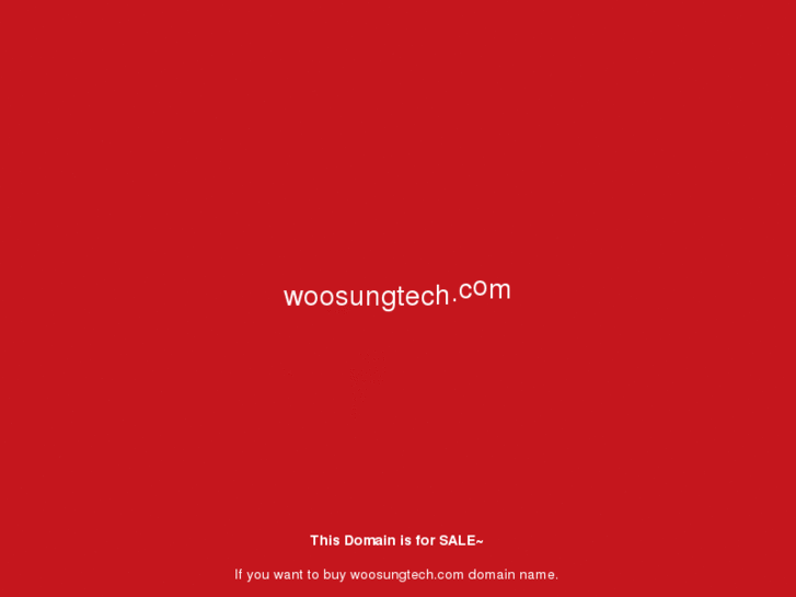 www.woosungtech.com