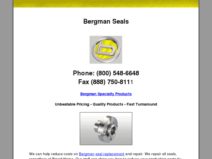 www.bergmanseal.com