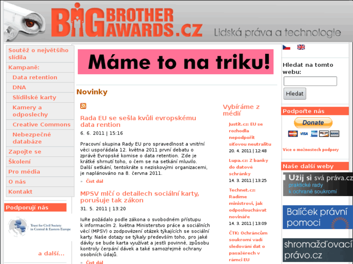 www.bigbrotherawards.cz