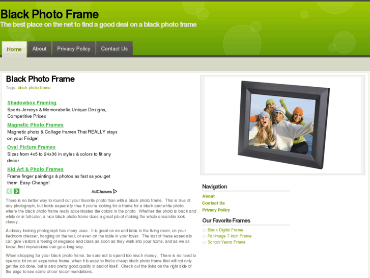 www.blackphotoframe.com