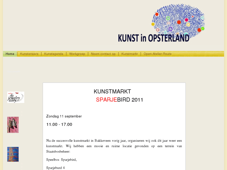 www.kunstinopsterland.nl