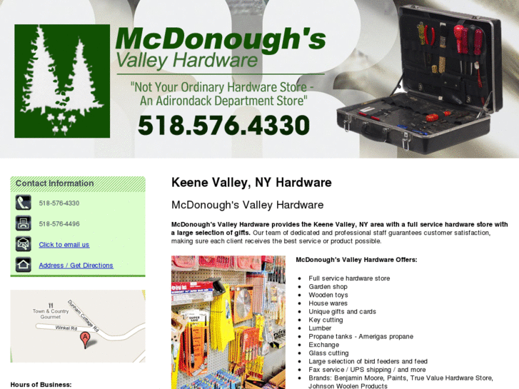 www.mcdonoughsvalleyhardware.com