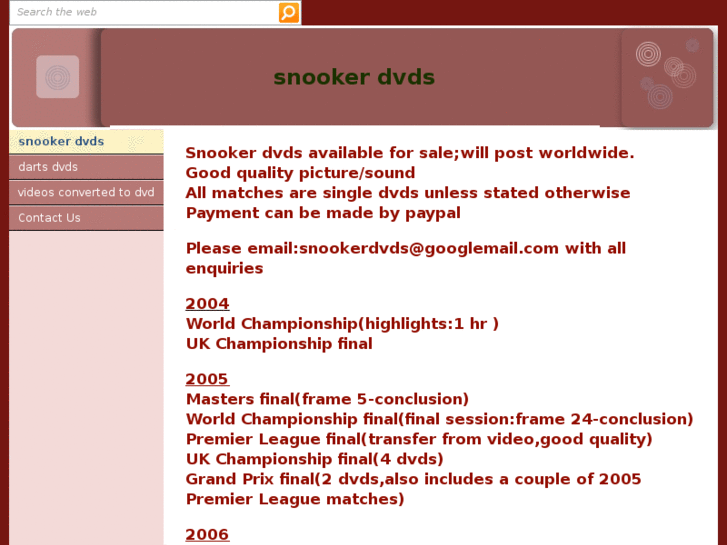 www.snookerdvds.net