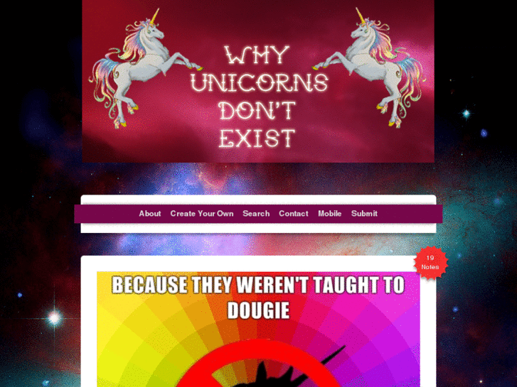 www.whyunicornsdontexist.com