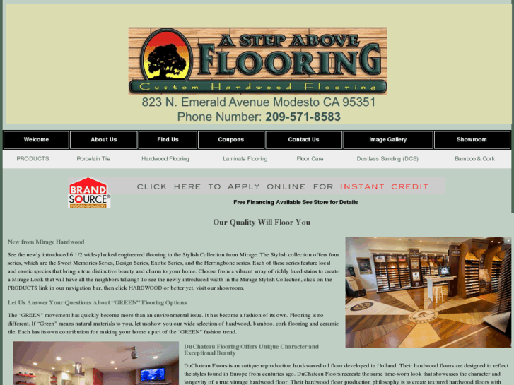 www.astepaboveflooring.com