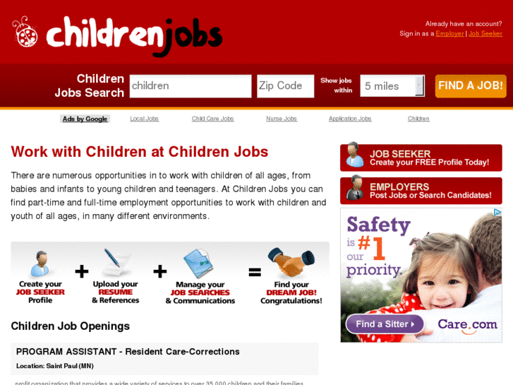 www.childrenjobs.org